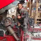 مكانيكي ديزال جمع السيارة الديزال