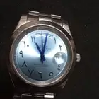 ساعه رولكس الاصليه بل ارقام بل عربي الوقت  اليوم التاريخ
