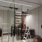 زجاج سكريت واجهات ابواب دربزين المنيوم