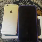 جوال ايفون 7 وايفون 6 الاجهزه نظيفه مستخدمه بحاله جيده