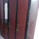 دولاب الملابس حديد نصف مافيها اي عيوب اربع بواب سعر 900