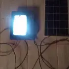 طاقھ شمسيه مع كبس   سلك كھرب طويل