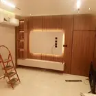 ديكور شاشه.ومداخل ومجالس .صالات