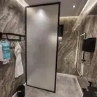 قاطع شاور زجاج سيكوريت كبائن شاور قزاز سكريت حاجز شاور زجاج