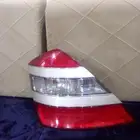 مرسيدس 500 موديل 2009 اسطبات خلفية نظيفة على الشرط