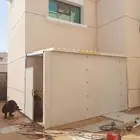 مستودعات وملااحق وغرف سندوتش بنل سقف وجوانب