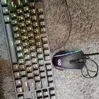 كيبورد اضائه مع ماوس نظيف جدا ب 70ريال الاثنين