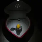 خاتم جديد فضه حجر الكهرمان رجالي