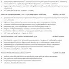 مطور ويب Full Stack خبرة 5 سنوات Java Spring Boot Angular