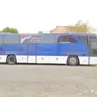 باص مرسيدس لايجار نقل عمال خمسين. راكب