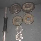 مجموعه دمبل للبيع 1.25 - 4 حبات 0.50 - 4 حبات