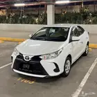 تويوتا يارس 2022 بحالة نظيفة ممشى قليل بسعر 38الف