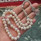 سبحة لؤلؤ زراعي طبيعي