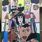 لوحة رسم تشكيلي