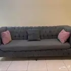 طقم كنب بحالة جيدة جدا والسعر قابل للتفاوض