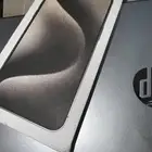 آيفون 15 بروماكس 256قيقا تيتانيوم طبيعي نظيف جدا