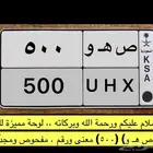 لوحة رقم 500