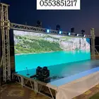 تاجير جميع مقاسات الشاشات جودة ودقة عالية