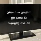 تلفزيون للبيع شبه جديده ونظيفه جدا