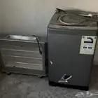 غسالة توماتيك ودفايه