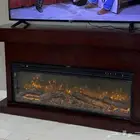 مدفئة ديكور مع طاولة خاصة