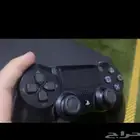 بيع بلاستيشن 4 مهكر سليم نظيف استعمال خفيف مع درعين سوني