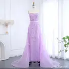 فستان بنفسجي