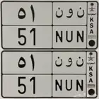 لوحه نون ( ن و ن 51 )