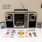 مسجل كاسيت راديو قديم من شركة SANYO
