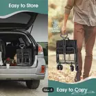 عربة فائقة التحمل قابلة للطي