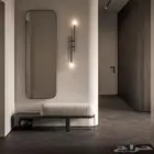 تفصيل طاولات زجاج ومرايا مدخل حسب الطلب مع التوصيل داخل مكة