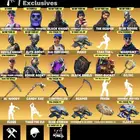 حساب فورت للتاجير بنت الزومبي الورديه وسكيلتون بنفسجي