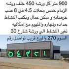 للتنازل ورشتين بموقع مميز