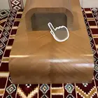 طاولة خشبيه ارضية