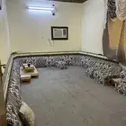 مجلس عربي شبة جديد مساند ديكور اصلي مع مراكي