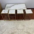 طاوله كبيره و4 خدمة جديده والله ورخااام نظيف ابيعها 200