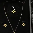 طقم ذهب عيار 21