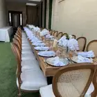 حفلات ومناسبات وتأجير كراسي وطاولات وكنب ودفايات ومداخل