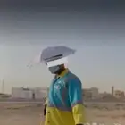 مظلة للرأس تحمي من أشعة الشمس للعمال-التوزيع الخيري5ريال فقط