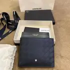 محفظة مونت بلانك اصلي ( مع الفاتورة ) جديده