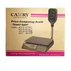 ميزان رقمي تجاري بخاصية حساب الأسعار يزن حتى 30 كجم فضي