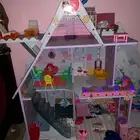 العاب بيت مصنوع من الخشب lol متين