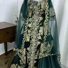 فستان غمره مع طرحه ونفاش