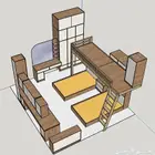 تصميم و تنفيذ غرف نوم و دواليب
