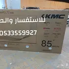 شاشات تلفزيون kmc سمارت 4k QLED اسعار جملة يوجد تابي تمارا