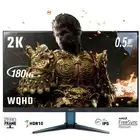 شاشه 2k 27 بوصه 180 فريم تشغل السوني 120 فريم