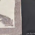 شماغ كشميري مع قطعة ثوب خليه شتوي 4 الوان جديده