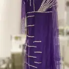 فستان سهرة بنفسجي