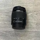 للبيع عدسة EFS 18-55mm بجميع ملحقاتها