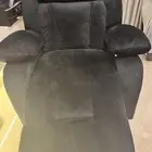 كرسي هزاز ودوار 360 درجه مع مقعده لرفع الاقدام